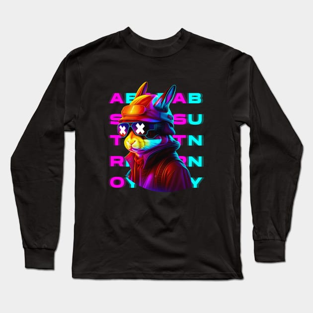 astro bunny Long Sleeve T-Shirt by ballano